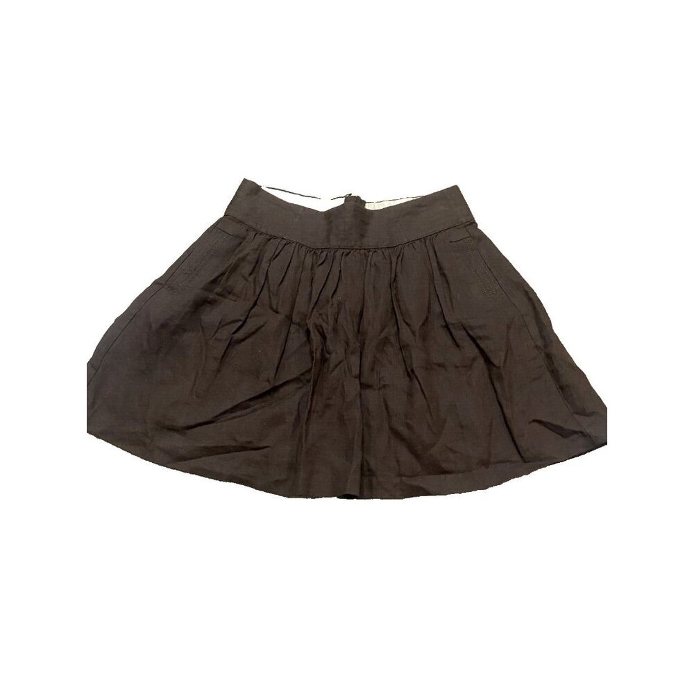 Banana Republic Heritage Brown A-Line Skirt Size 6 2264